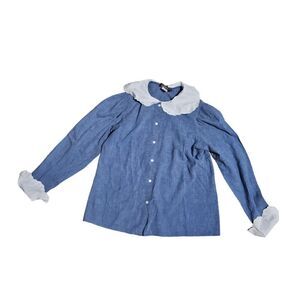 Women's Vintage JORDACHE Button Down Top Size 11/12